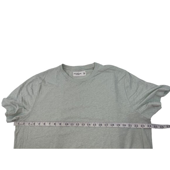 Abercrombie & Fitch Soft A&F Tee XXL Light Green Crewneck 21L - Picture 4 of 7